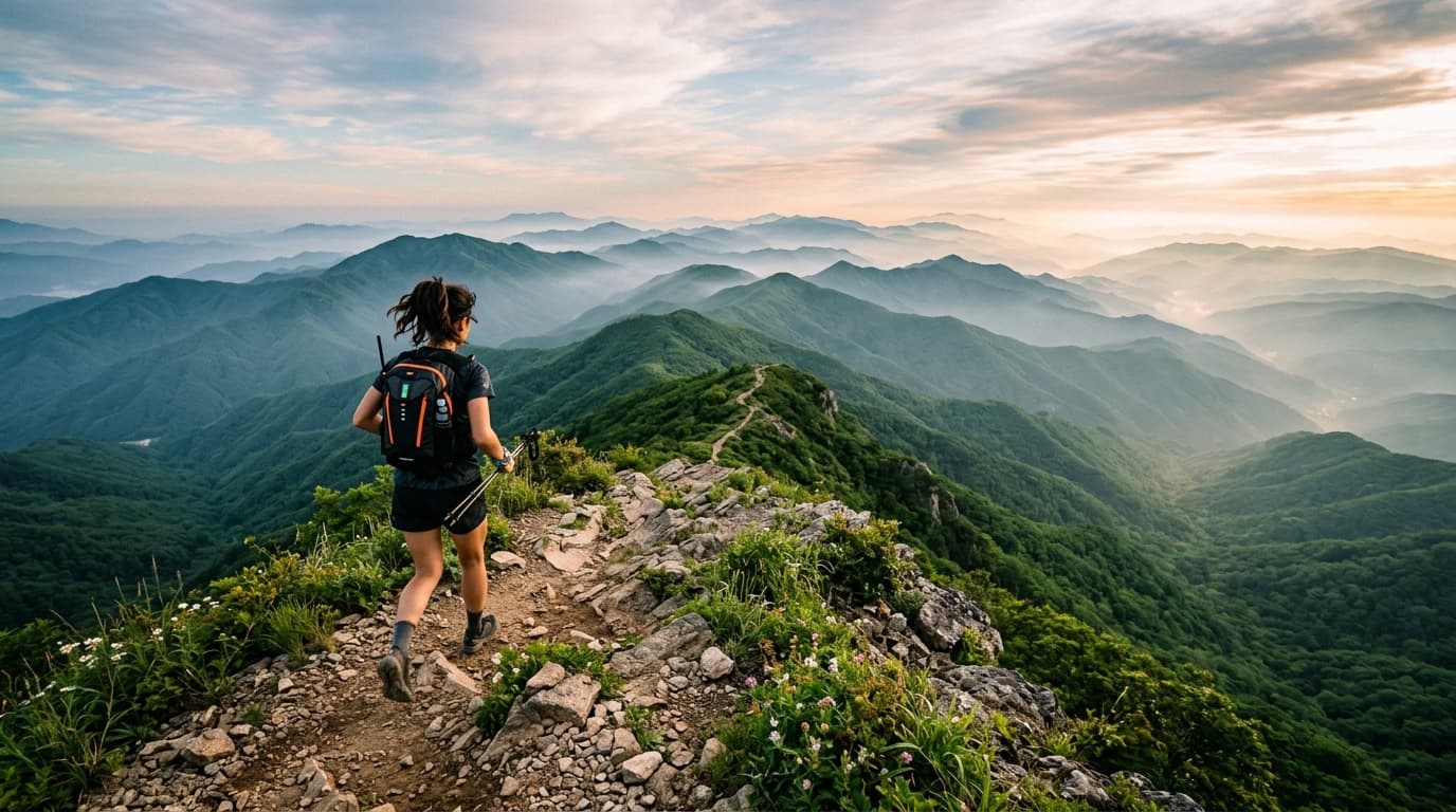 Clément Deffrenne s'élance sur le Baekdudaegan Ridge Trail : 700 km et 60 000 m D+