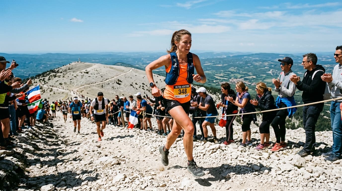 Élise Poncet s'impose sur le 26 km du Ventoux by UTMB et rejoint les Esclops d'Azun