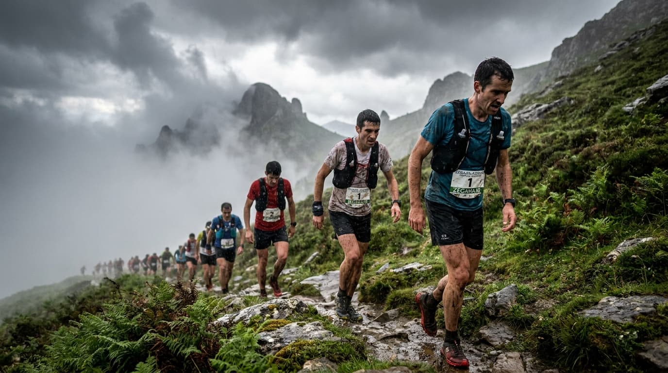 Zegama VK 2026 : Angermund gagne après 16 mois de suspension, Brinkman s'impose sur parcours réduit