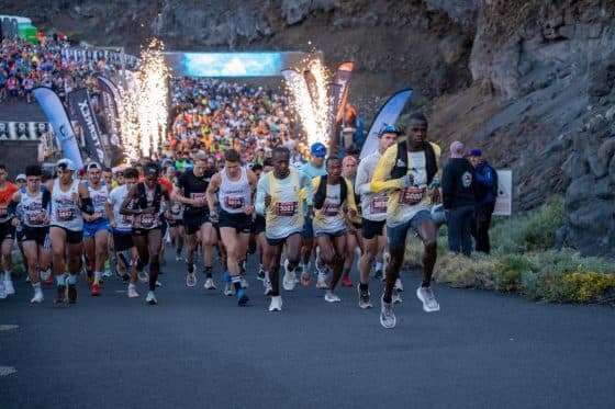 Transvulcania Half Marathon 2026 : Gitonga pulvérise le record, Kiriago gagne au sprint